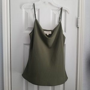 Sweet Wanderer Cami Woman's Junior Large Olive green